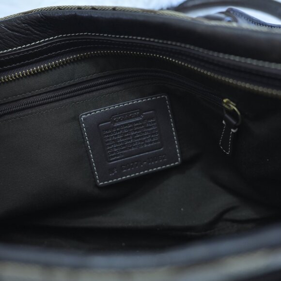 Vintage Brown Coach Hampton Signature Carry All Satchel G0771-11602 - Picture 4 of 7